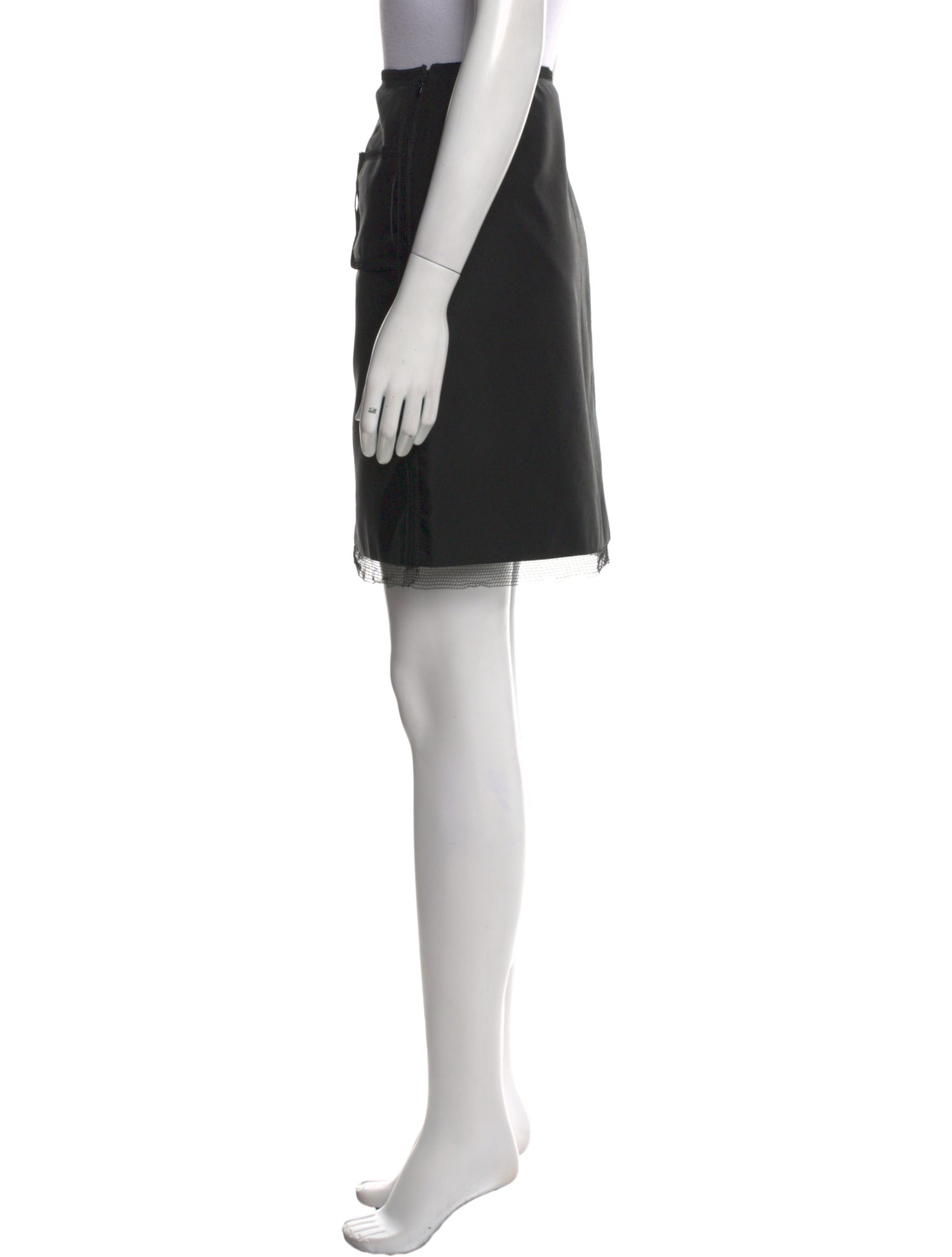 Rochas Wool Knee-Length Skirt